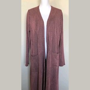 Lularoe Sarah Textured Cardigan Sweater